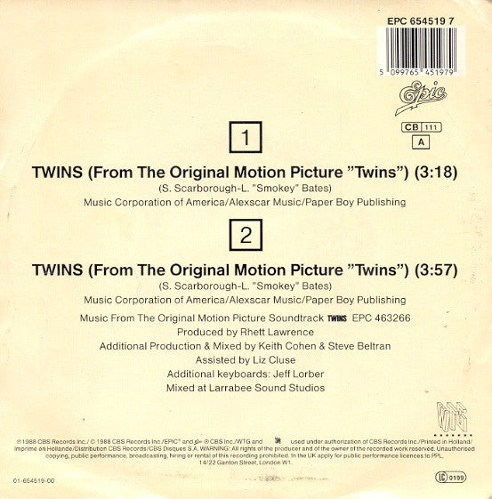 Philip Bailey / Little Richard : Twins (7", Single)