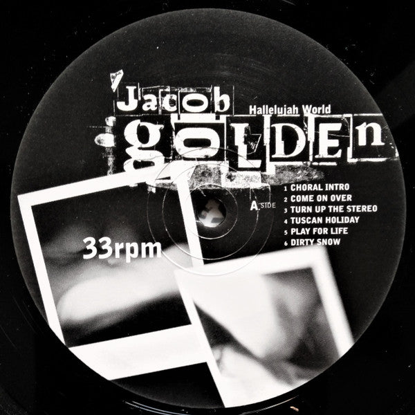 Jacob Golden : Hallelujah World (LP, Album)