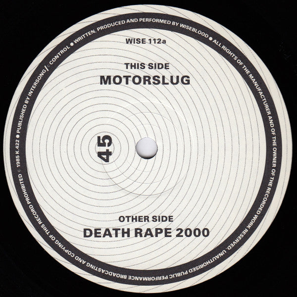Wiseblood : Motorslug (12")
