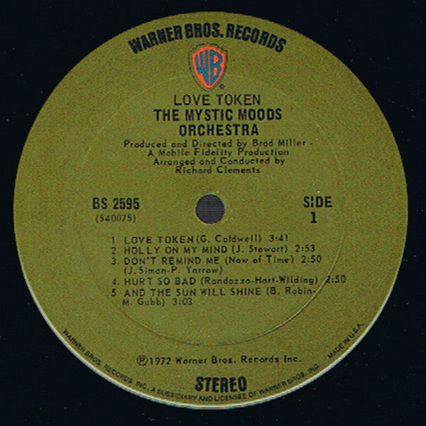 The Mystic Moods Orchestra : Love Token (LP, Album)