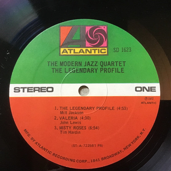 The Modern Jazz Quartet : The Legendary Profile (LP, Album, PR )