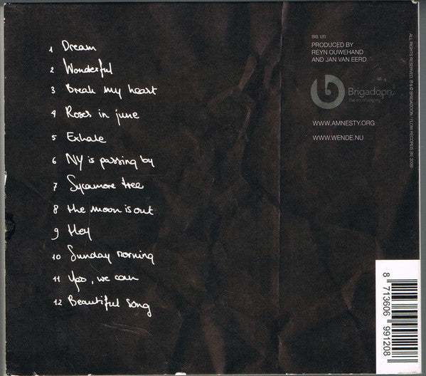 Wende Snijders : Nº9 (CD, Album, Dig)