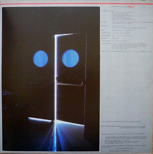 Ange (4) : Moteur! (LP, Album, Gat)