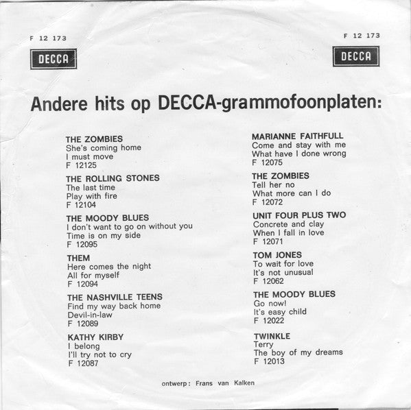 The Fortunes : You've Got Your Troubles / I've Got To Go (7", Single, Mono)