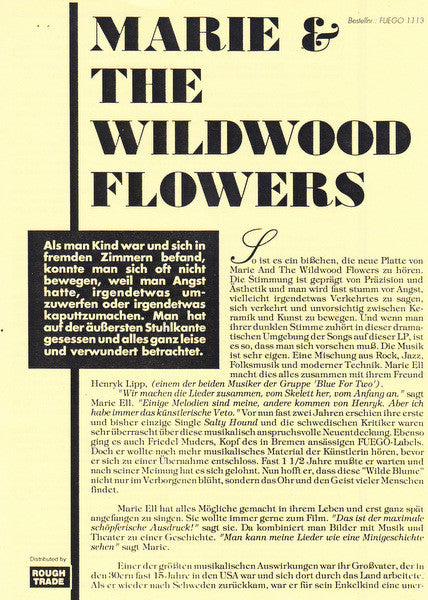 Marie & The Wildwood Flowers : Marie & The Wildwood Flowers (LP, Album)