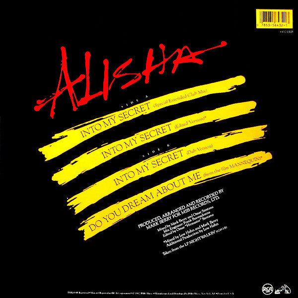 Alisha : Into My Secret (12")