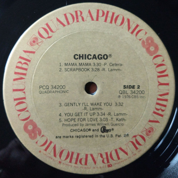 Chicago (2) : Chicago X (LP, Album, Quad, SQ)