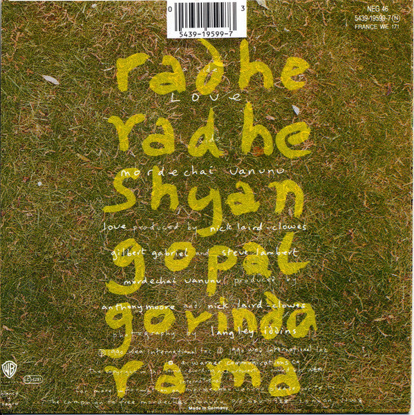 The Dream Academy : Love (7", Single)