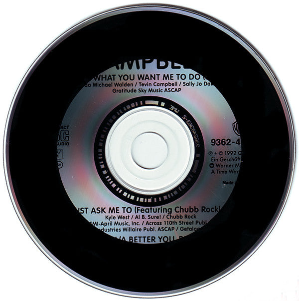 Tevin Campbell : Tell Me What You Want Me To Do (CD, Maxi)