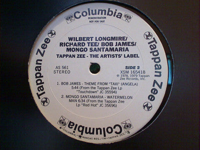 Various : Tappan Zee - The Artists' Label (12", EP, Promo)