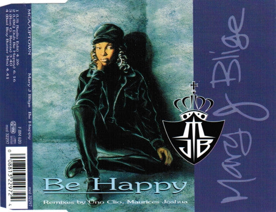 Mary J. Blige : Be Happy (CD, Maxi)
