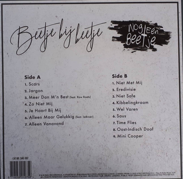 Snelle : Beetje Bij Beetje (Nog Een Beetje) (LP, Red)