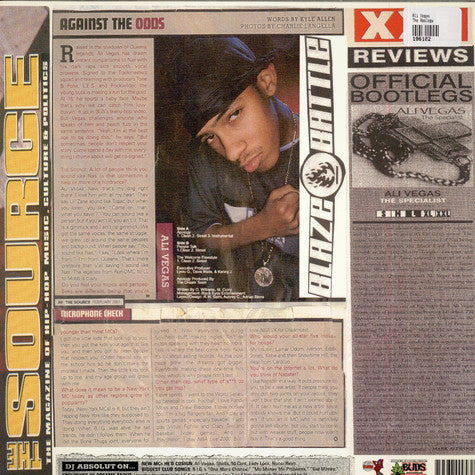 Ali Vegas : The Apology (12", Maxi)