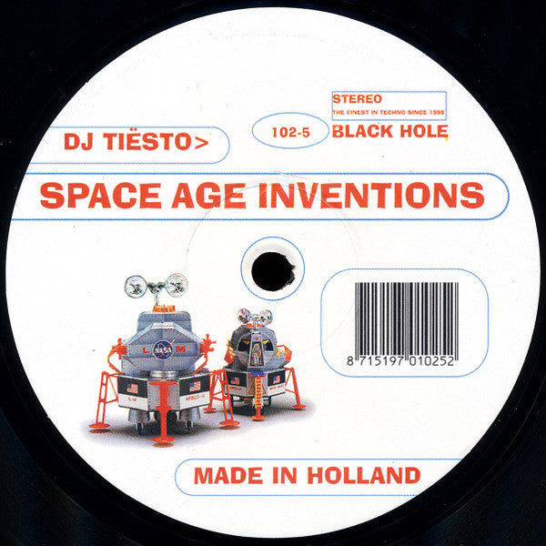DJ Tiësto : Space Age Inventions (12")