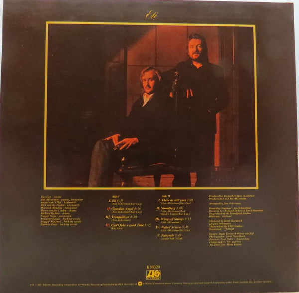 Jan Akkerman & Kaz Lux : Eli (LP, Album)