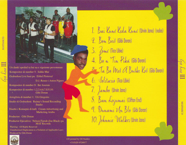Gio Fuertissimo : Gio Live III - Den Fiesta (CD, Album)