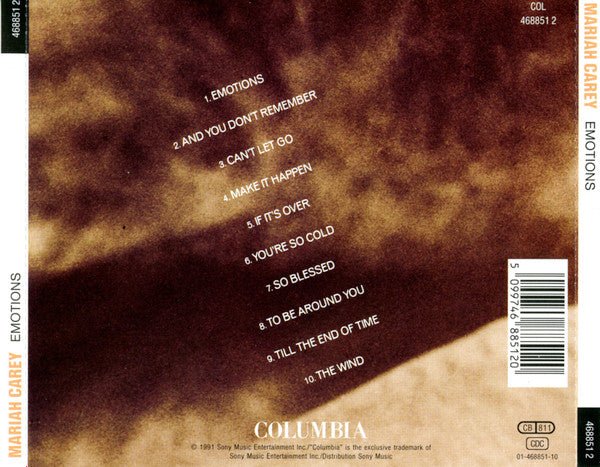Mariah Carey : Emotions (CD, Album, RE)
