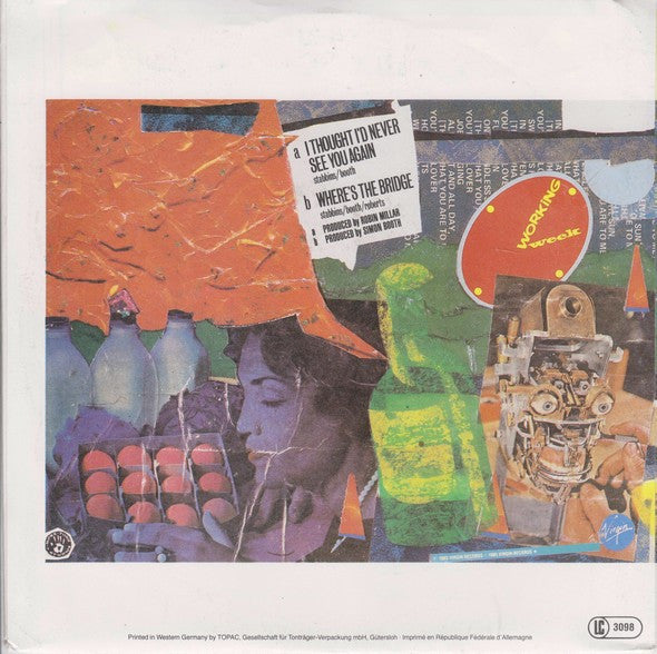 Working Week : I Thought I'd Never See You Again (7", Single)
