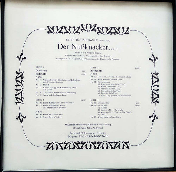 Pyotr Ilyich Tchaikovsky - National Philharmonic Orchestra, Richard Bonynge : Nußknacker (2xLP, Album + Box)