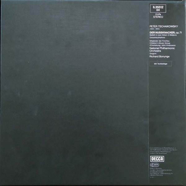 Pyotr Ilyich Tchaikovsky - National Philharmonic Orchestra, Richard Bonynge : Nußknacker (2xLP, Album + Box)