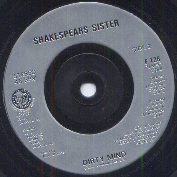 Shakespear's Sister : Dirty Mind (7", Single)