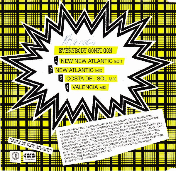 Two Cowboys : Everybody Gonfi Gon (CD, Maxi)