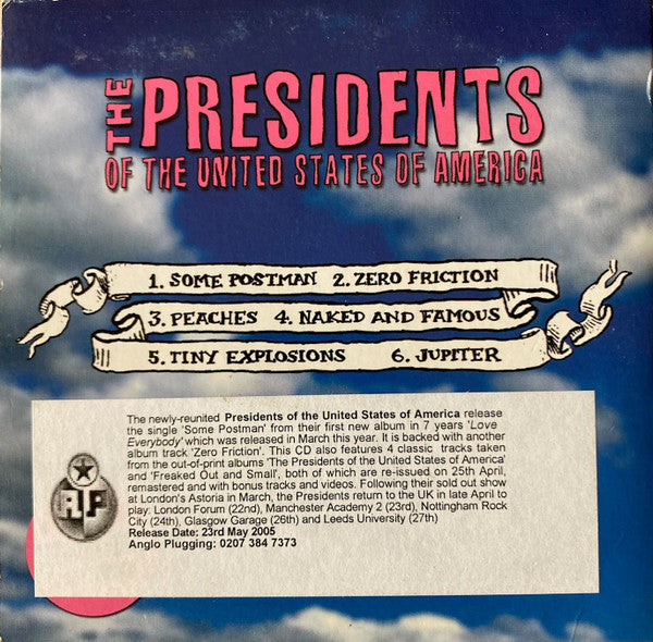 The Presidents Of The United States Of America : Some Postman (CD, Promo, Smplr, Car)