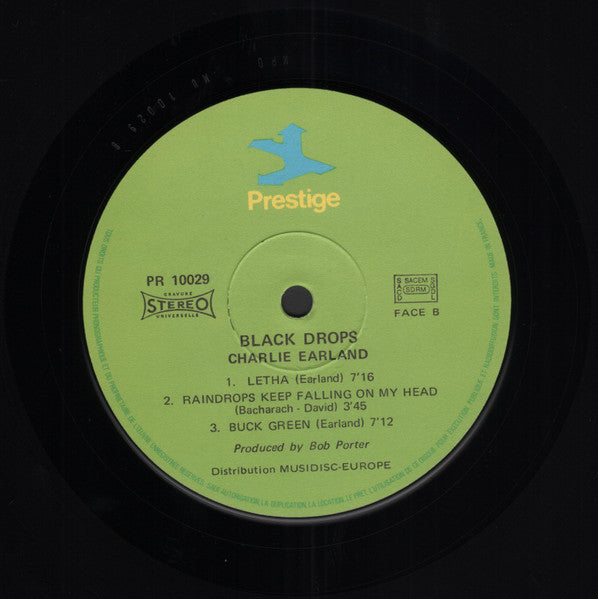 Charles Earland : Black Drops (LP, Album, RE)