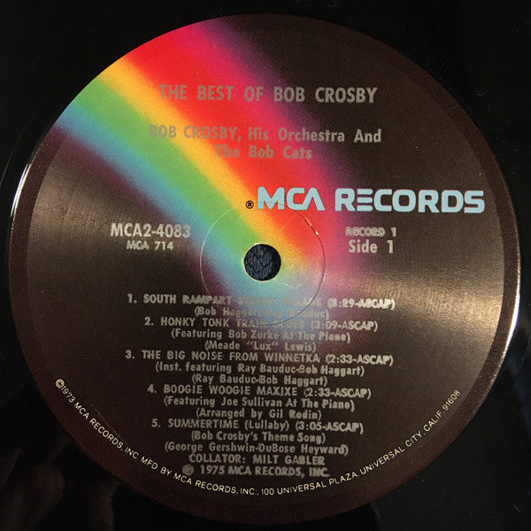 Bob Crosby : The Best Of Bob Crosby (2xLP, Comp, Gat)