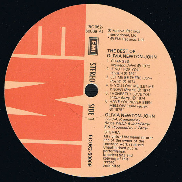 Olivia Newton-John : Olivia Newton-John's Greatest Hits (LP, Comp, Gat)