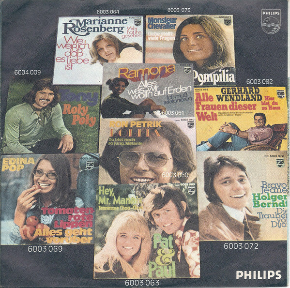 The Blue Diamonds : Ja, Es Steht Schon Bei Dem Propheten Geschrieben (7", Single)