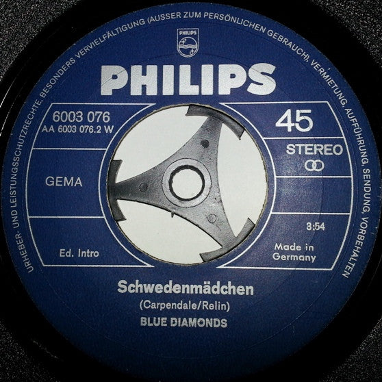 The Blue Diamonds : Ja, Es Steht Schon Bei Dem Propheten Geschrieben (7", Single)