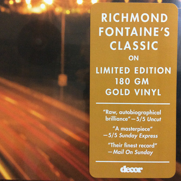 Richmond Fontaine : We Used To Think The Freeway Sounded Like A River (LP, Album, Ltd, RE, Gol)