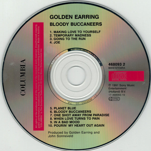 Golden Earring : Bloody Buccaneers (CD, Album, RP)