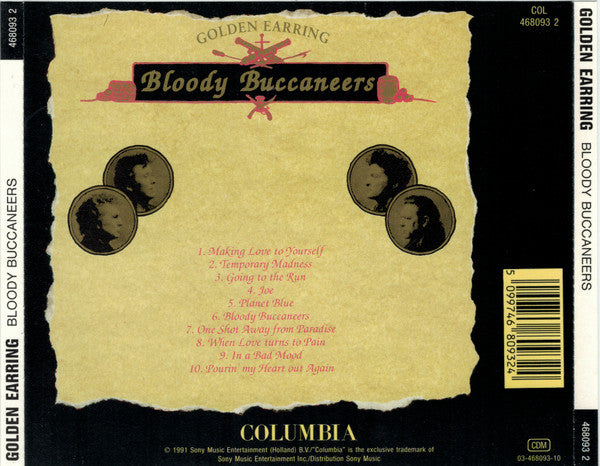Golden Earring : Bloody Buccaneers (CD, Album, RP)