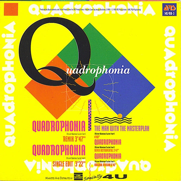 Quadrophonia : Quadrophonia (CD, Single, Car)