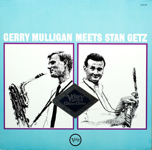 Gerry Mulligan Meets Stan Getz : Gerry Mulligan Meets Stan Getz (LP, Album, RE)