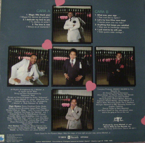 The Floaters : Magic (LP, Album)