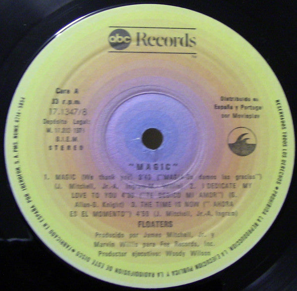 The Floaters : Magic (LP, Album)