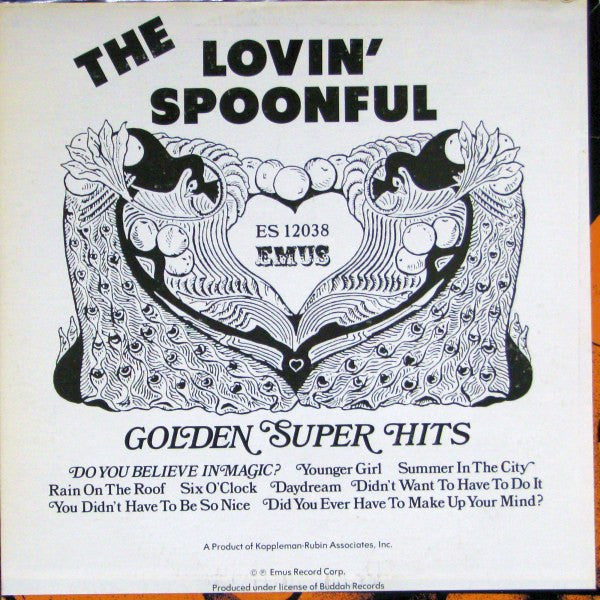 The Lovin' Spoonful : Golden Super Hits Of The Lovin' Spoonful (LP, Comp)