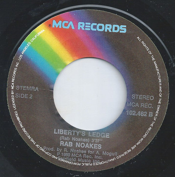 Rab Noakes : I Can't Get Enough Of You (7")