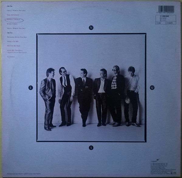 Huey Lewis & The News : Small World (LP, Album)