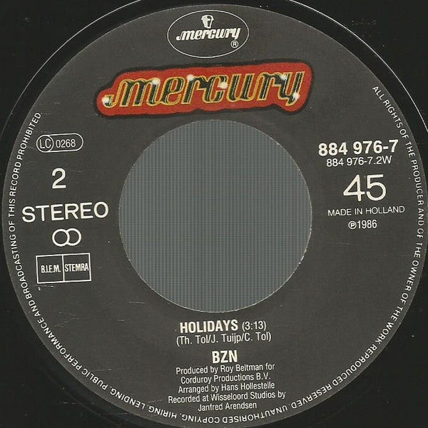 BZN : La France (7", Single)