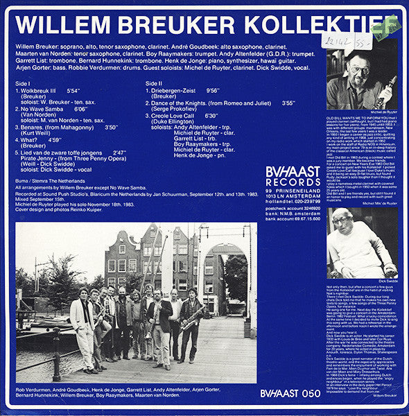 Willem Breuker Kollektief : Driebergen - Zeist (LP)