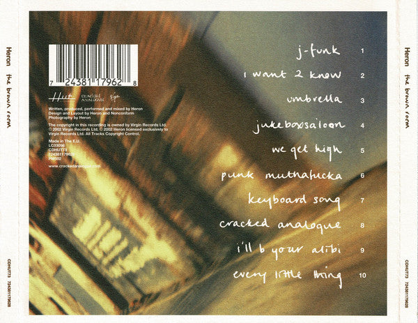 Heron (7) : The Brown Room (CD, Album)