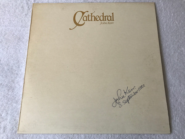 John Kerr : Cathedral (LP, Album, Ltd)