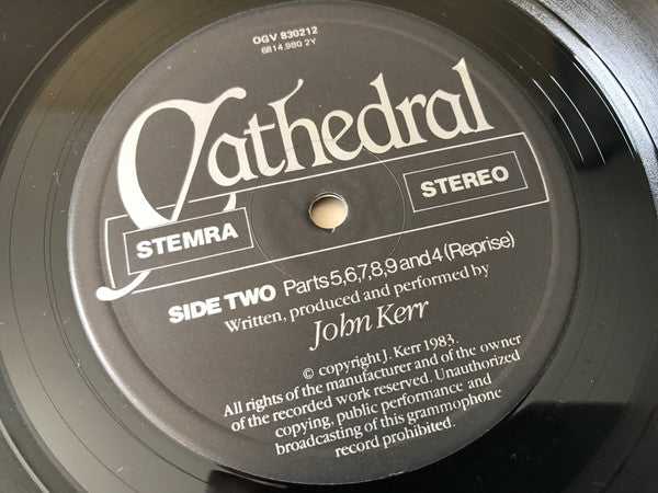 John Kerr : Cathedral (LP, Album, Ltd)