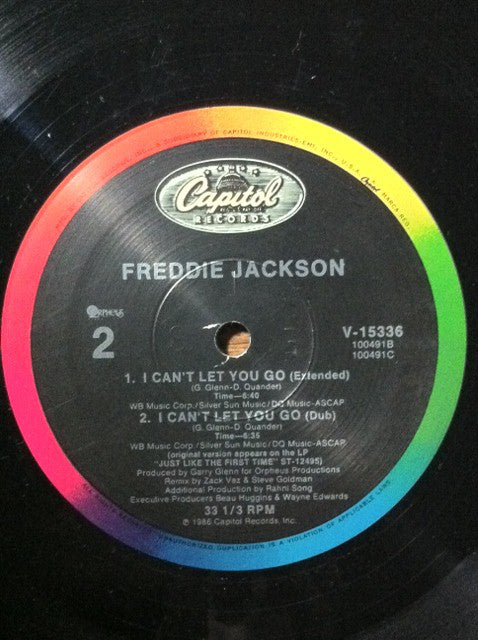 Freddie Jackson : Look Around (12")