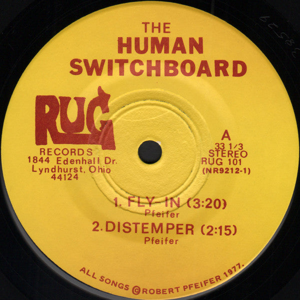 The Human Switchboard : Fly-In (7", EP, RP, Yel)