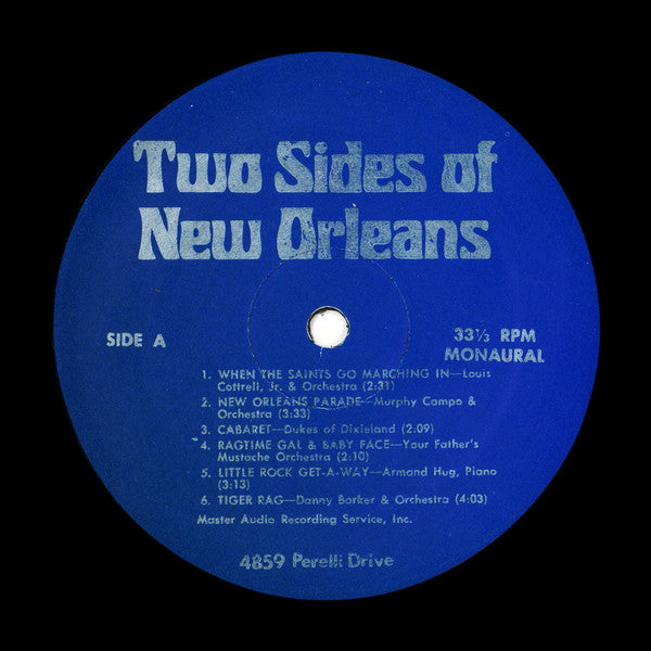 Various : Two Sides Of New Orleans (LP, Comp, Mono)